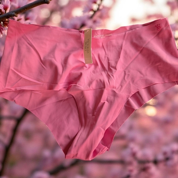 Victoria’s Secret No-Show Strappy Cheeky Panty Rose Garden Size L (New) - Picture 5 of 5